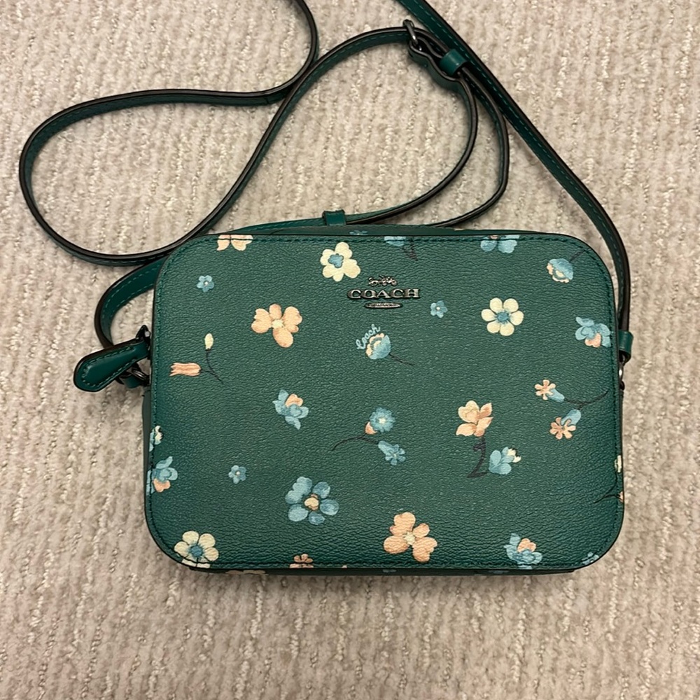 Coach Mini Camera Bag with Mystical Floral Print